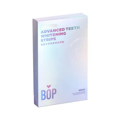 Bop Zahnpasta für Erwachsene, Einwegformat, komplette Box