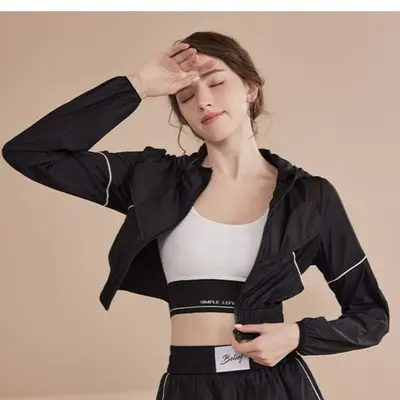 2024新款秋冬季瑜伽服长袖外套普拉提健身显瘦上衣清仓批发 - 7