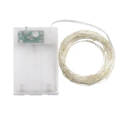 Pil kutusu renkli ışıklar dize bakır tel ışıklar LED ışıklar dize ışıklar iç dekorasyon atmosfer yıldız ışıkları bakır tel ışıklar