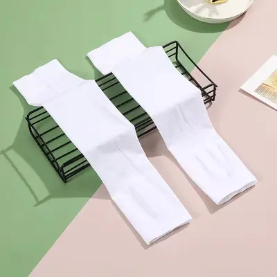 Summer Sun Protection Ice Silk Arm Sleeves, UV Protection, Men and Women - 8