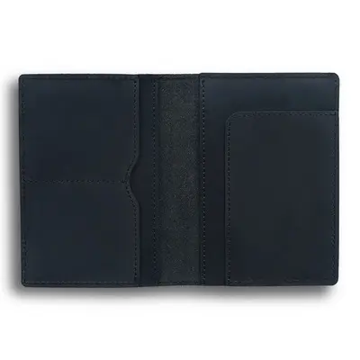 Original First Layer Cowhide Retro Handmade Passport Holder Document Holder Boarding Card Document Storage Passport Book Protective Cover - 7