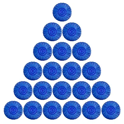 Blue Bubble Toilet Cleaning Tablets, 10-Pack, Odor Removal, Fresh Scent - 6