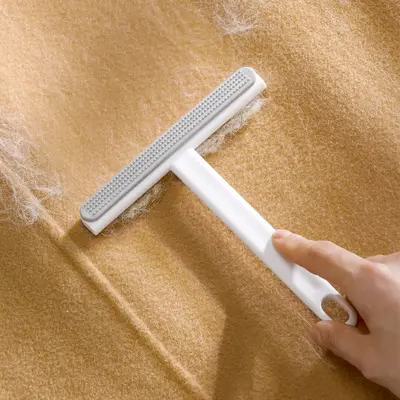 Double-sided lint remover for fabric and pet hair