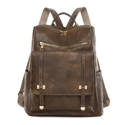 Retro Women's Backpack, Large Capacity, Daily Use - 9