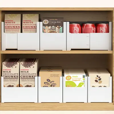 Storage box telescopic compartments multifunctional