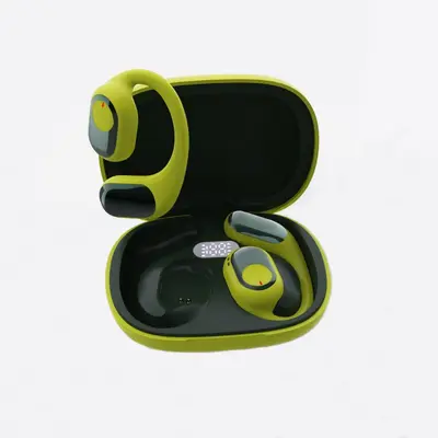 Echter kabelloses Bluetooth-Kopfhörer Knochenleitungs-Ohraufhänger Sport-Stil Bluetooth-Kopfhörer Großhandel hängender Nacken-Stil leicht - 5