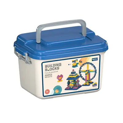 Portable Gift Box] DIY Buildable Particle Building Blocks Educational Toys for Children Wholesale Cross-border Amazon
