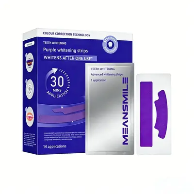【Schnelle Musterlieferung】Grenzüberschreitende Zahnaufhellungsstreifen Whitening Strips, langanhaltende Aufhellung und Fleckentfernung, OEM - 11