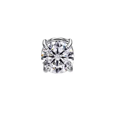 Magnetischer Ohrclip ohne Piercing, Unisex, Weiß - 6