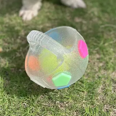 Dog Toy Soccer Ball, Interactive Bite-Resistant Pet Toy for Training - 5