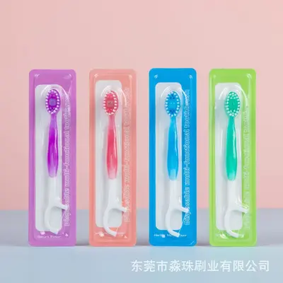 Pop beads toothbrush mini portable kit