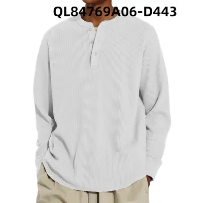 Plus Size Men's Printed Loose Short-Sleeve Shirt
