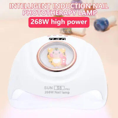 Wholesale new product smart timer nail lamp 57 lamp beads dual light source professional non-fading gel polish dryer