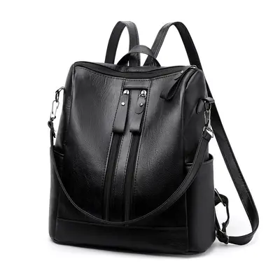Women's backpack 2026, soft leather, trendy style
