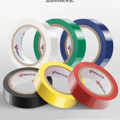 GN-ET6 Electrical Insulation Tape, 9 m, Black/White/Green/Red/Yellow/Blue - 5