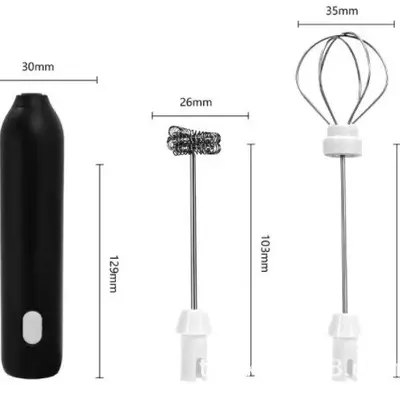 Factory Wholesale Custom Rechargeable Electric Egg Beater Milk Coffee Frother Mini Stirring Stick Milk Foam Maker Whisk - 3