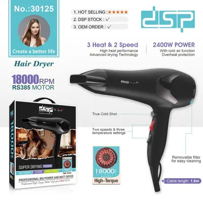 DSP 30125 Household High-Speed Hair Dryer