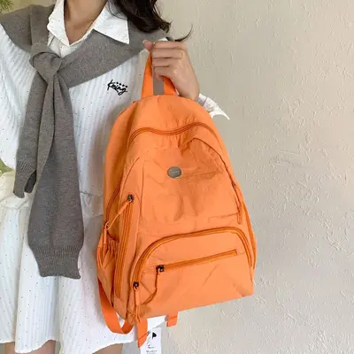 Damen-Rucksack aus Fallschirm-Nylon, wasserdicht, leicht