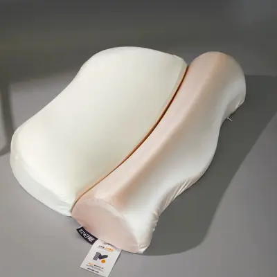 Memory foam cervical pillow with spine support and pain relief - 9