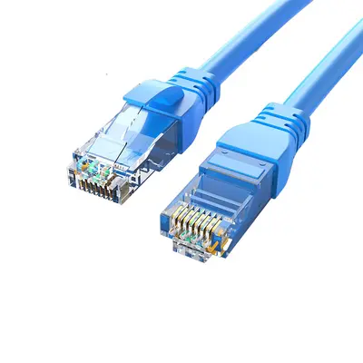 Cat6 Network Cable 1 m, Pre-Made Gigabit Patch Cable for Router and Computer - 7