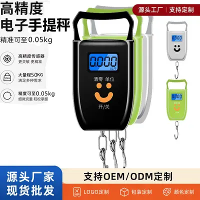 50kg Electronic Scale with Hook for Fishing