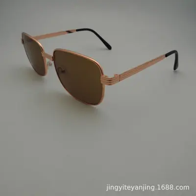 Glass Lens Sunglasses for Men and Women, Model K-801 - 10