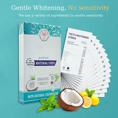 Coconut Flavor 3D Teeth Whitening Strips - 5