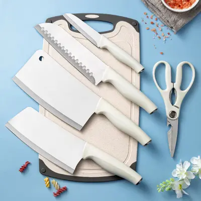 Knife set, 5-piece with chef, slicing and fruit knives - 13