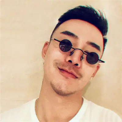 Men's Round Retro Mini-Lens Sunglasses, Small Frame - 3