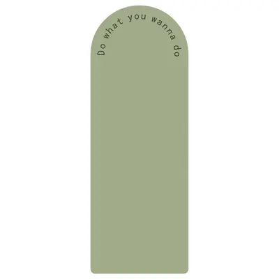 Yarı dairesel kauçuk yoga matı, kaymaz, buzlu PU, kalınlaştırılmış - 7