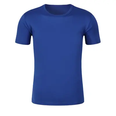 Quick-Drying Short-Sleeve Work T-Shirt, Custom Printed Logo, Round Neck - 10