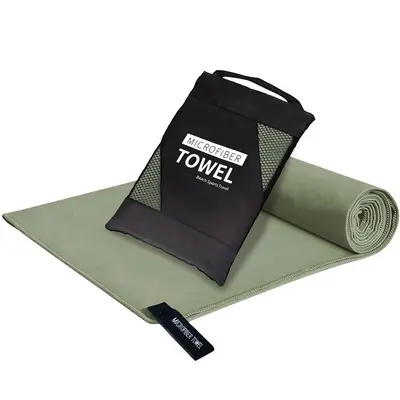 Amazon Microfiber Quick-Dry Sports Towel Absorbent Swimming Dual-Sided Velvet Fast-Drying Sports Towel - 7