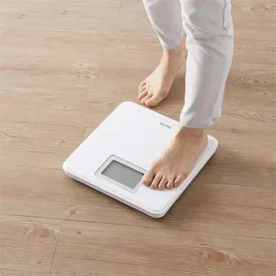 Bailiday elektronische Waage HD-662 Haushalts-Körperwaage elektronische Gesundheitswaage großes Zifferblatt Hintergrundbeleuchtung Personenwaage