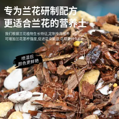 Orchid Soil for Phalaenopsis and Clivia Pine Bark Nutrient Growing Medium - 4