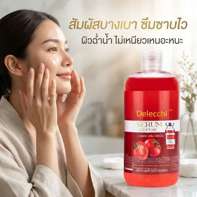 Delecchi Lycopene Serum, Refreshing and Moisturizing for the Skin - 2