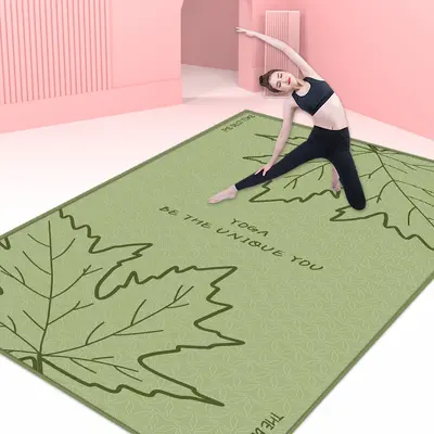 Silent Non-Slip Yoga Mat, Long Style, for Skipping and Dance - 11