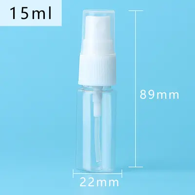 30ml 50ml 100ml ml sprey şişesi şeffaf PET plastik küçük sprey şişesi kozmetik parfüm yeniden paketleme şişesi sprey şişesi - 9