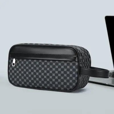 Men's Clutch Bag, Large Capacity, Portable Business Style - 5