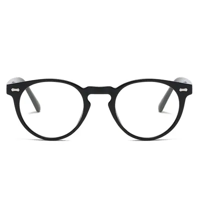 3331 Polarized Retro Round Frame Sunglasses for Men and Women, Anti-Blue Light - 3