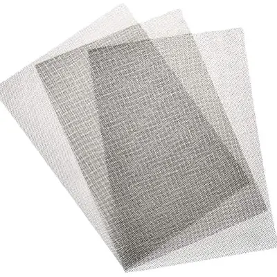 Filternetz aus Edelstahl 304, 20 Mesh, A4-Platte mit 1mm Lochung - 6