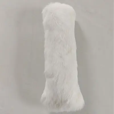 Rabbit Fur Pillow Cat Toy with Catnip Scent Self-Play