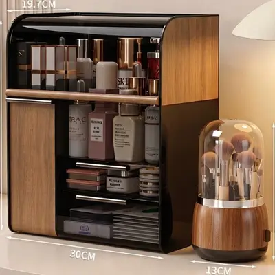 Makeup brush storage tube dustproof large capacity - 11