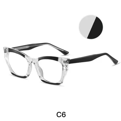 87332 Blue Light Blocking Square TR90 Eyeglass Frame - 12