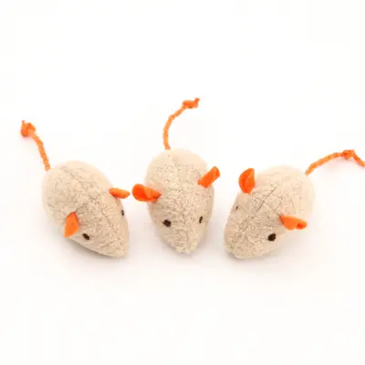 Peluş simülasyon bitkisel fare kedi oyuncağı, çizilmeye ve ısırmaya dayanıklı - 9