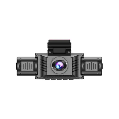 4K Ultra HD Car DVR with Front and Rear Triple-Channel Recording and WiFi