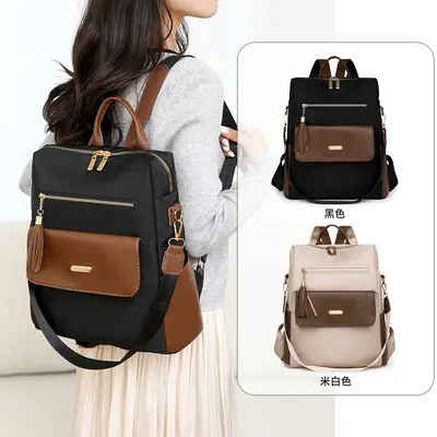 Oxford Cloth Women's Backpack, 2025 Model, Large Capacity - 5