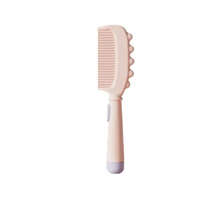 3-in-1 Press-Type Oil Removing Comb for Salons, Fine-Tooth Massage - 6