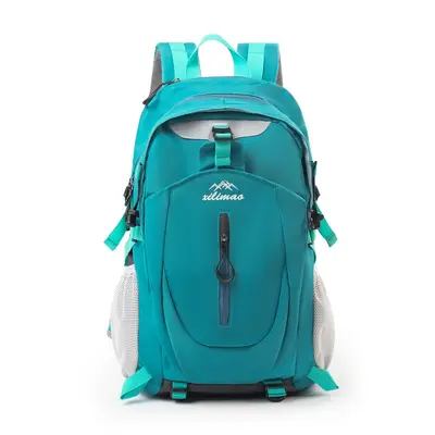 Rückengerechter atmungsaktiver großvolumiger Rucksack für Herren in Uni-Farben, minimalistisch, für Outdoor, Reisen und Bergsteigen, multifunktionaler Leichtrucksack - 7