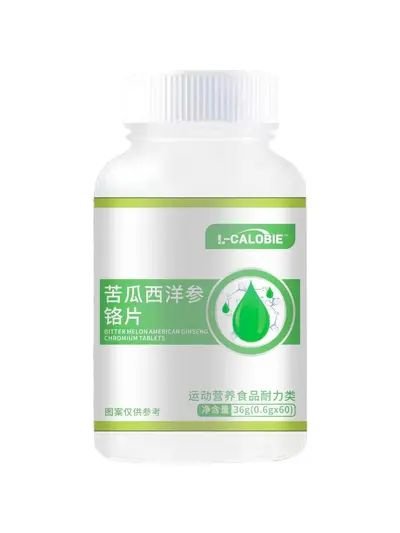 Bitter Melon, American Ginseng and Chromium Tablets, Green Drop Type - 6
