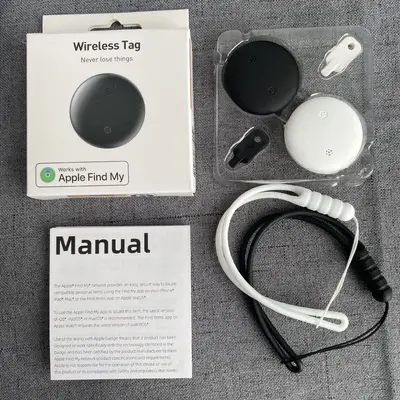 Universal Bluetooth-Tracker mit Magnet und wasserdichtem Design für Apple Find My und Android - Globaler Positionierer für Haustiere und Gegenstände - 12